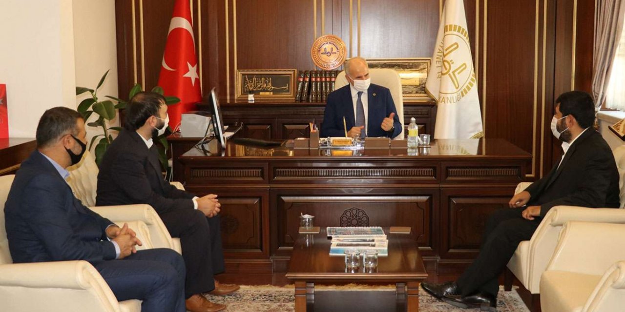 İLKHA ve Kervan FM Gaziantep Müftüsünü ziyaret etti