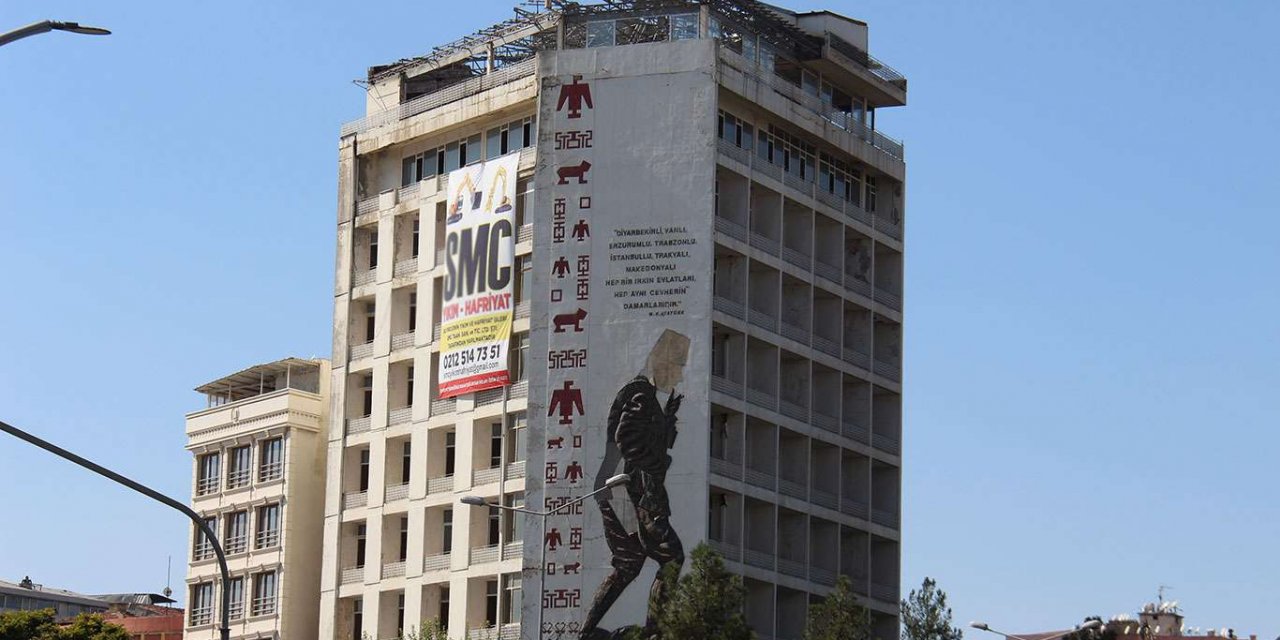 Diyarbakır'da eski orduevinin yıkımı nedeniyle alternatif yol ve güzergahlar belirlendi