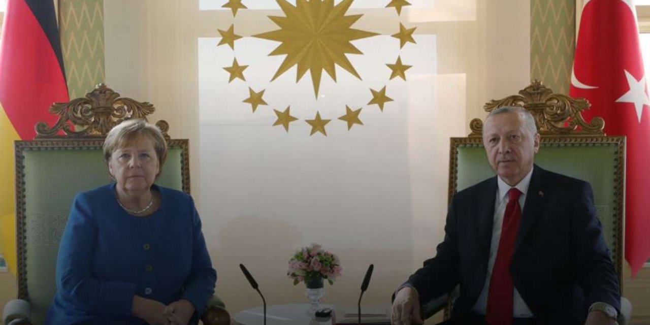 Erdoğan, Almanya Başbakanı Merkel ile video konferans görüşmesi gerçekleştirdi