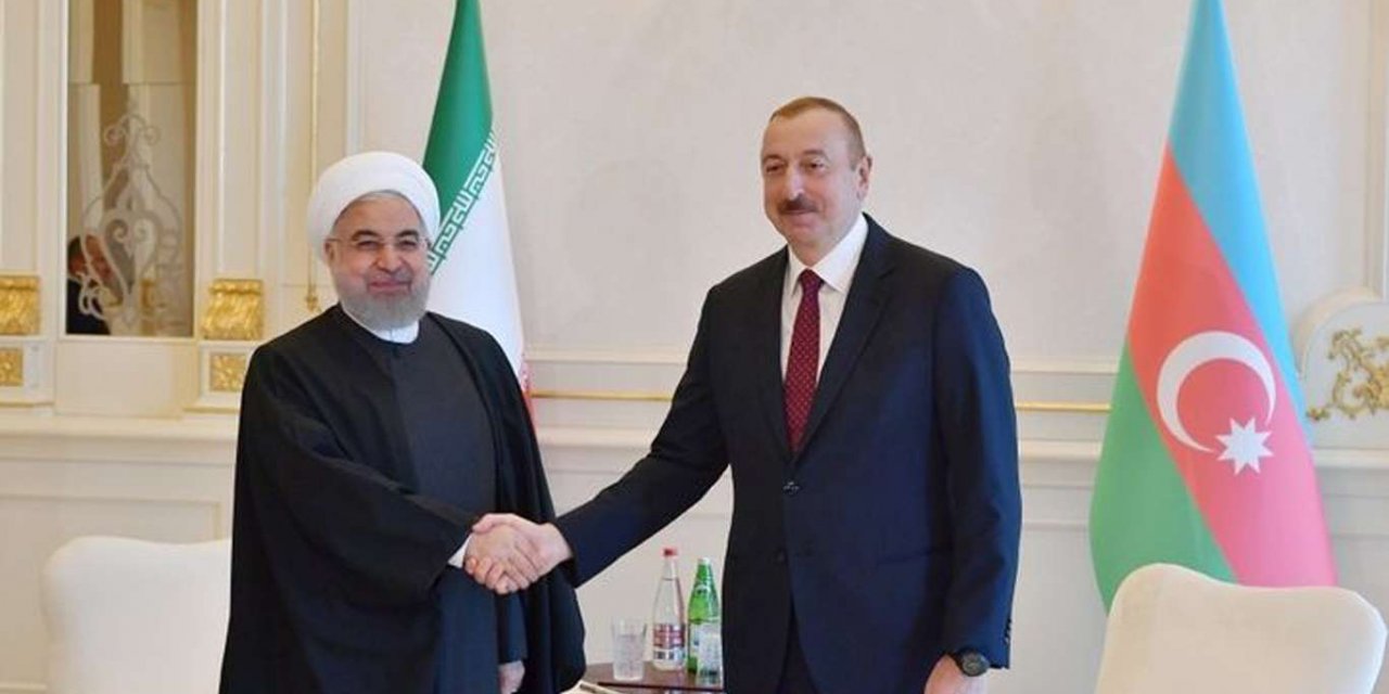 Azerbaycan Cumhurbaşkanı Aliyev ile İran Cumhurbaşkanı Ruhani görüştü