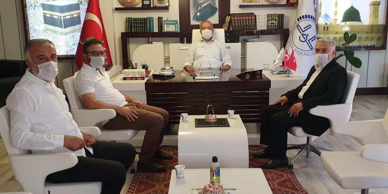 Peygamber Sevdalıları Vakfı Şanlıurfa Koordinatörlüğünden Müftülüğe ziyaret