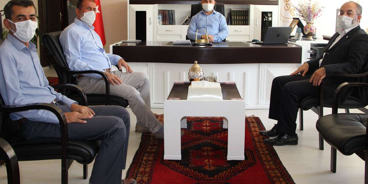 HÜDA PAR Adıyaman İl Başkanlığı'ndan İl Müftülüğüne ziyaret