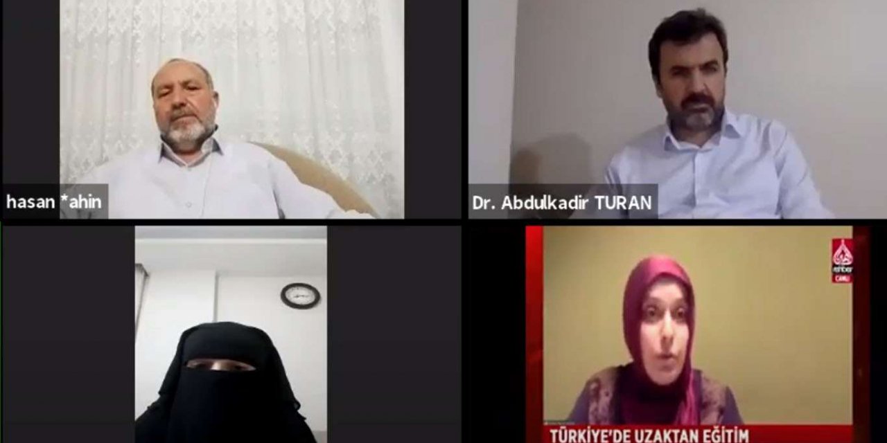 HÜDA PAR "Türkiye'de Uzaktan Eğitim" panelinde eğitimde sorun ve çözümleri ele aldı