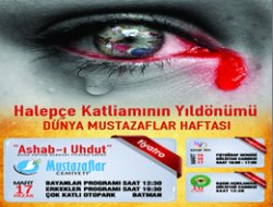 Halepçe Katliamı Düzenlenecek Etkinliklerde Anılacak