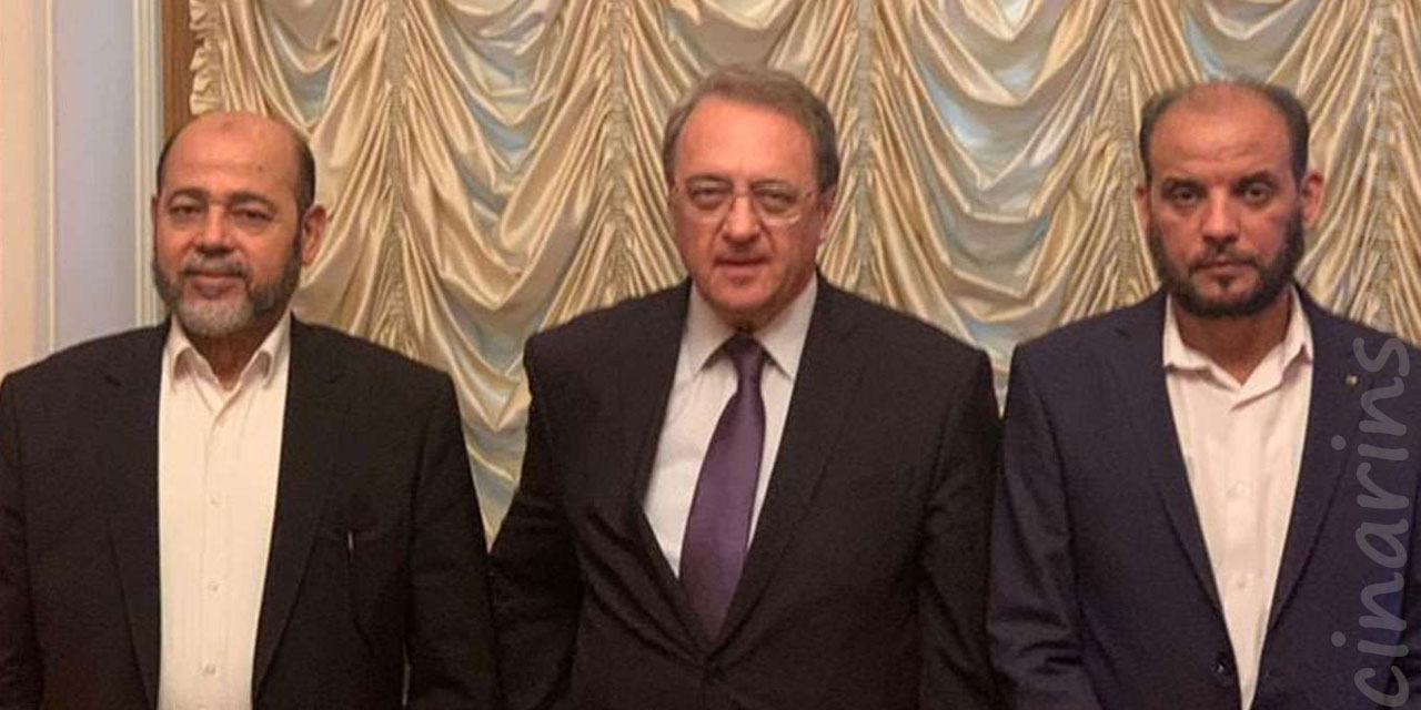 Moskova temaslarını tamamlayan HAMAS heyeti İstanbul'a geldi