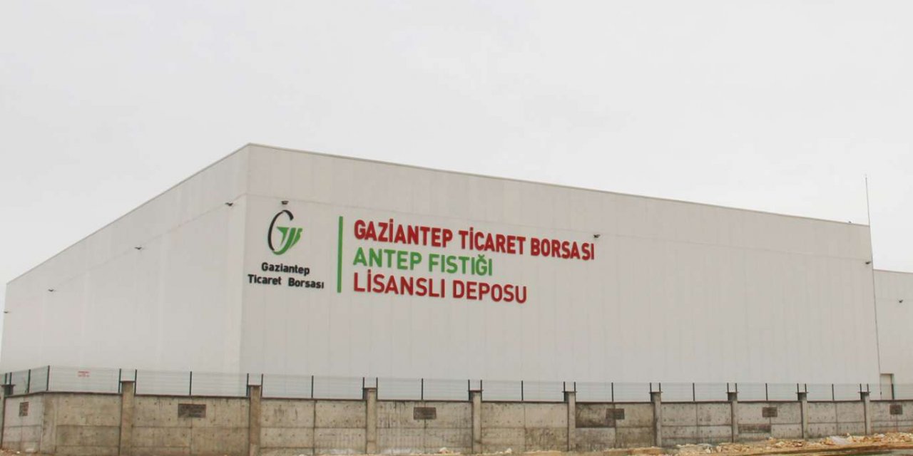 Antep fıstığı lisanslı depoda ilk ürün alımı gerçekleştirildi