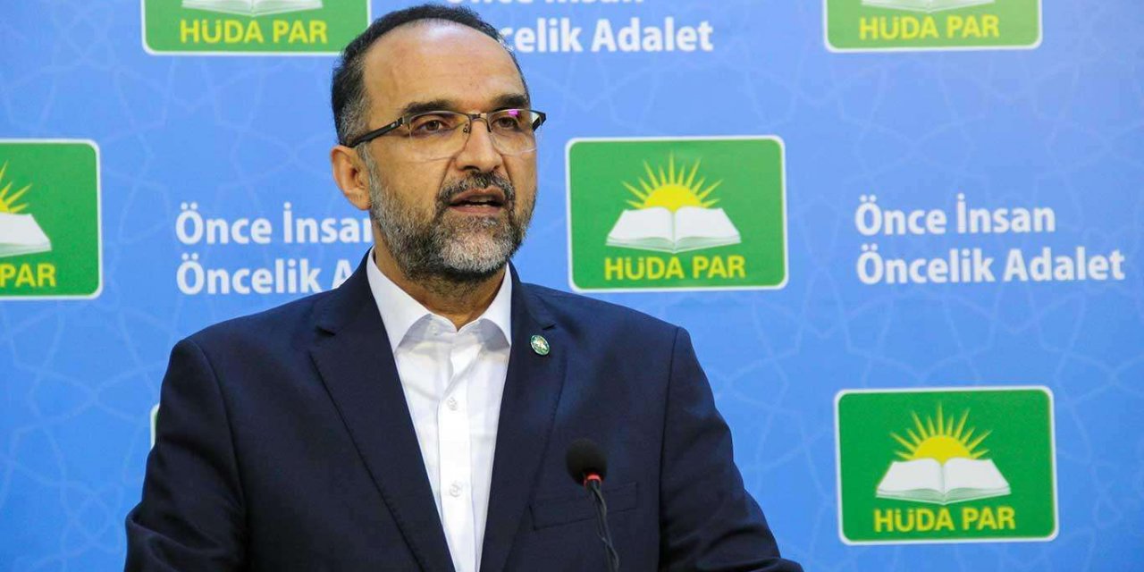 HÜDA PAR Genel Başkanı Sağlam, İslam düşmanı rejimlere yaptırım çağrısı yaptı