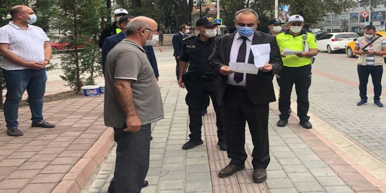 Sakarya'da maske takmayanlar 3 gün karantinaya alınacak
