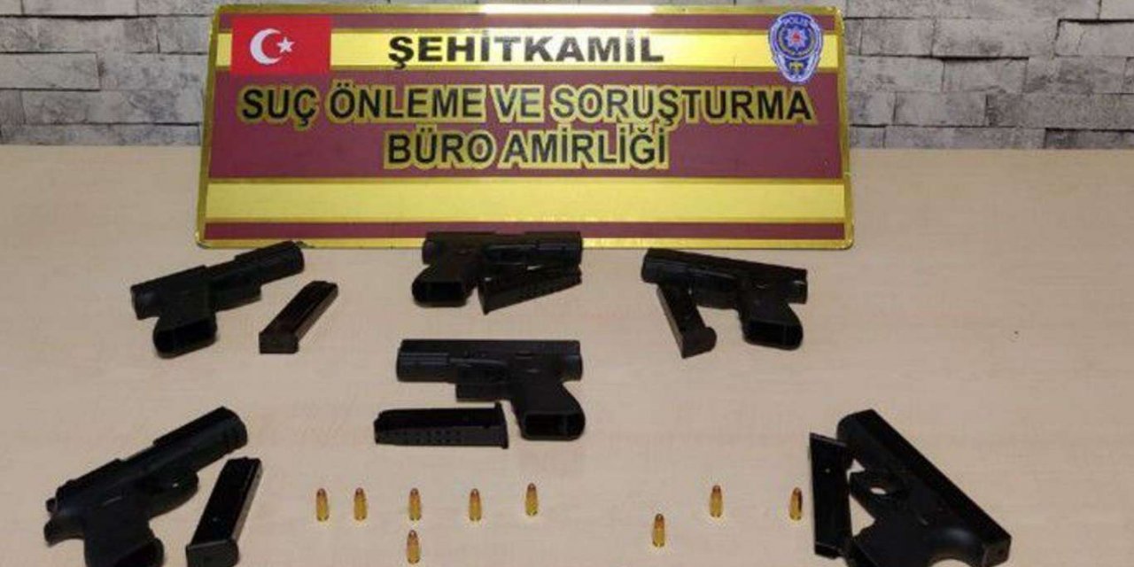 Gaziantep’te silah ticareti yapmak suçundan 3 kişi gözaltına alındı