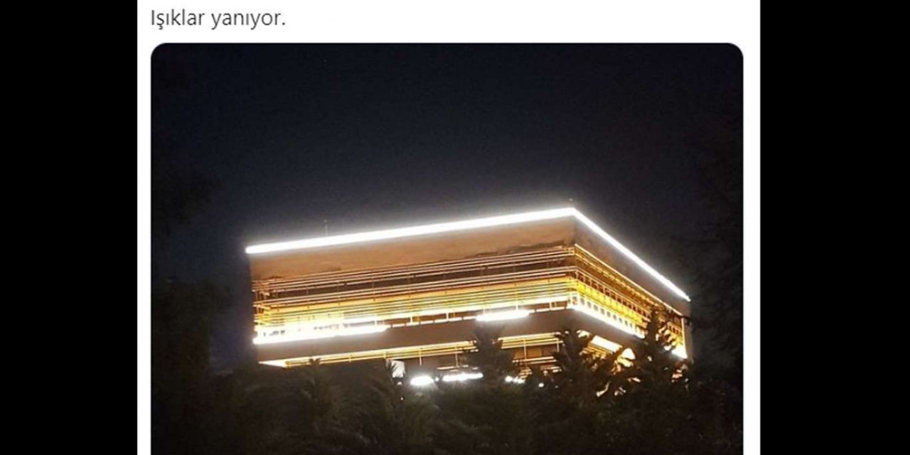 Anayasa Mahkemesinden "Işıklar yanıyor" paylaşımına ilişkin açıklama