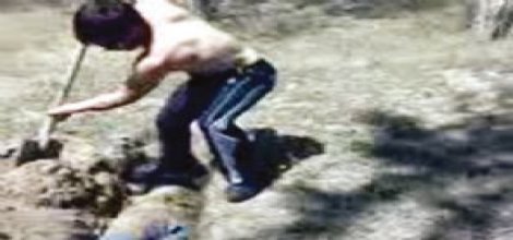 Diri diri gömülen kadın!