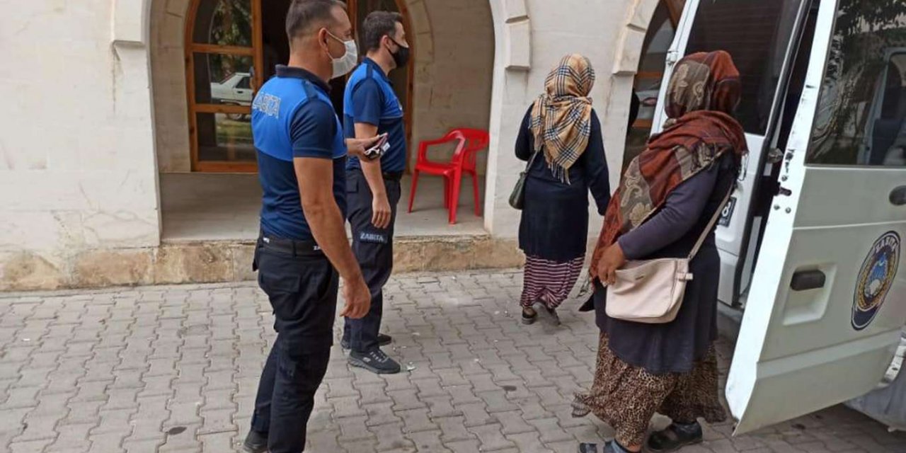 Viranşehir zabıtasından dilencilere operasyon