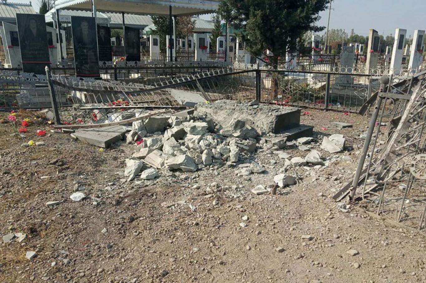 3 mirî û 3 birîndar