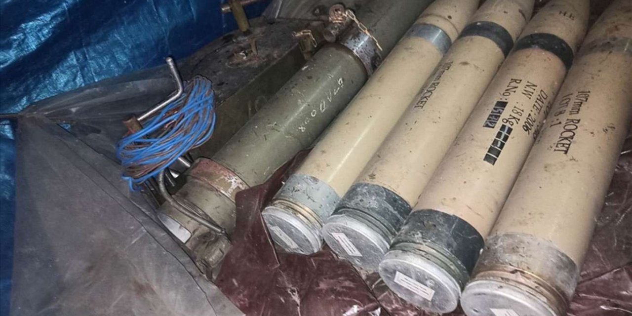Pençe-Kaplan Operasyonu’nda PKK’ye ait silah ve mühimmat ele geçirildi