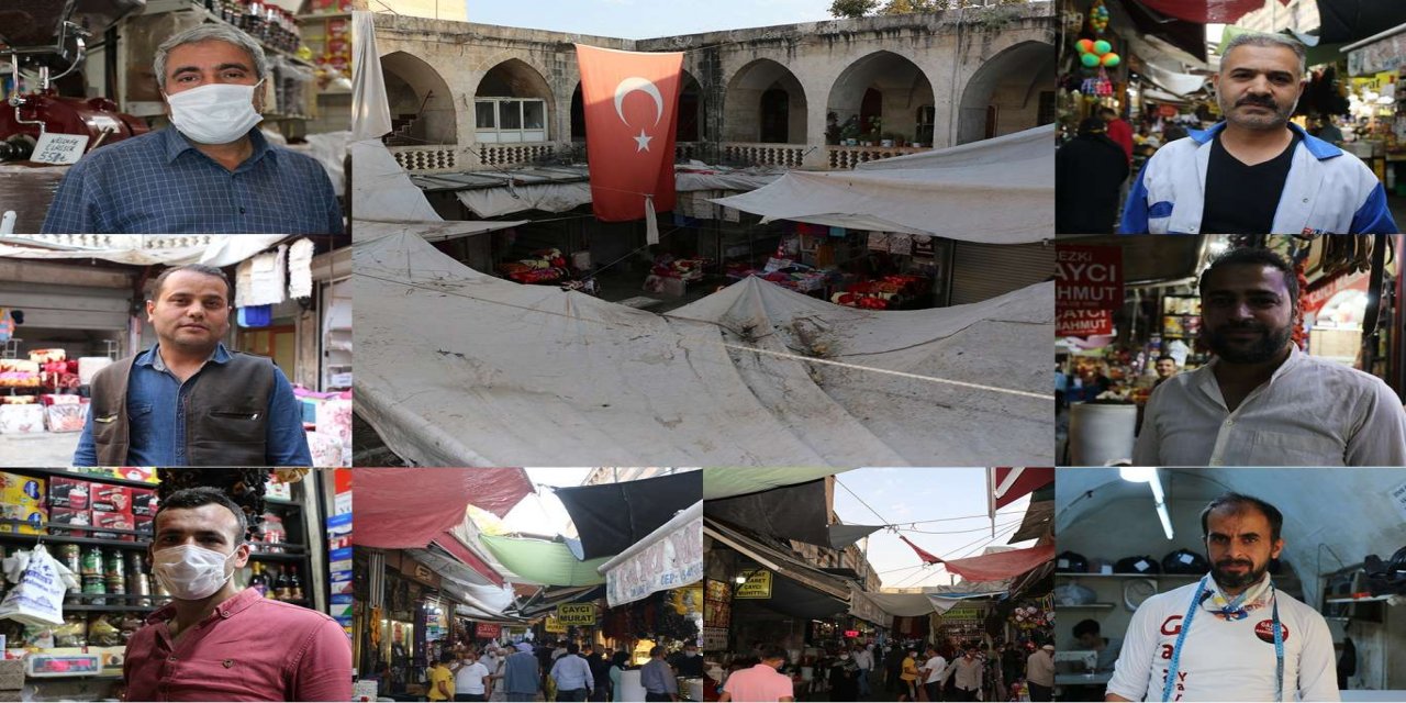 Şanlıurfa'da esnaf tarihi handaki çirkin görüntünün son bulmasını istiyor