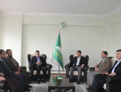 Kürdistan İslami Hareketi Van HÜDA PAR'ı ziyaret etti