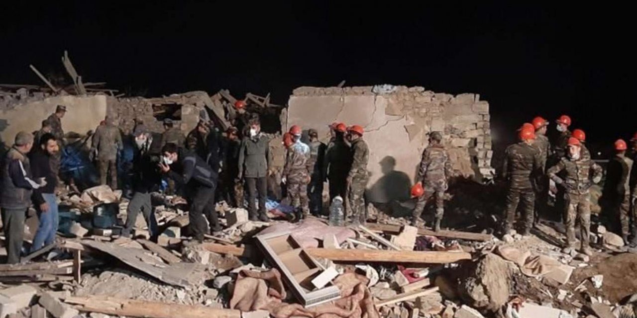 Ermenistan sivilleri "Elbrus" balistik füzeleriyle vurdu