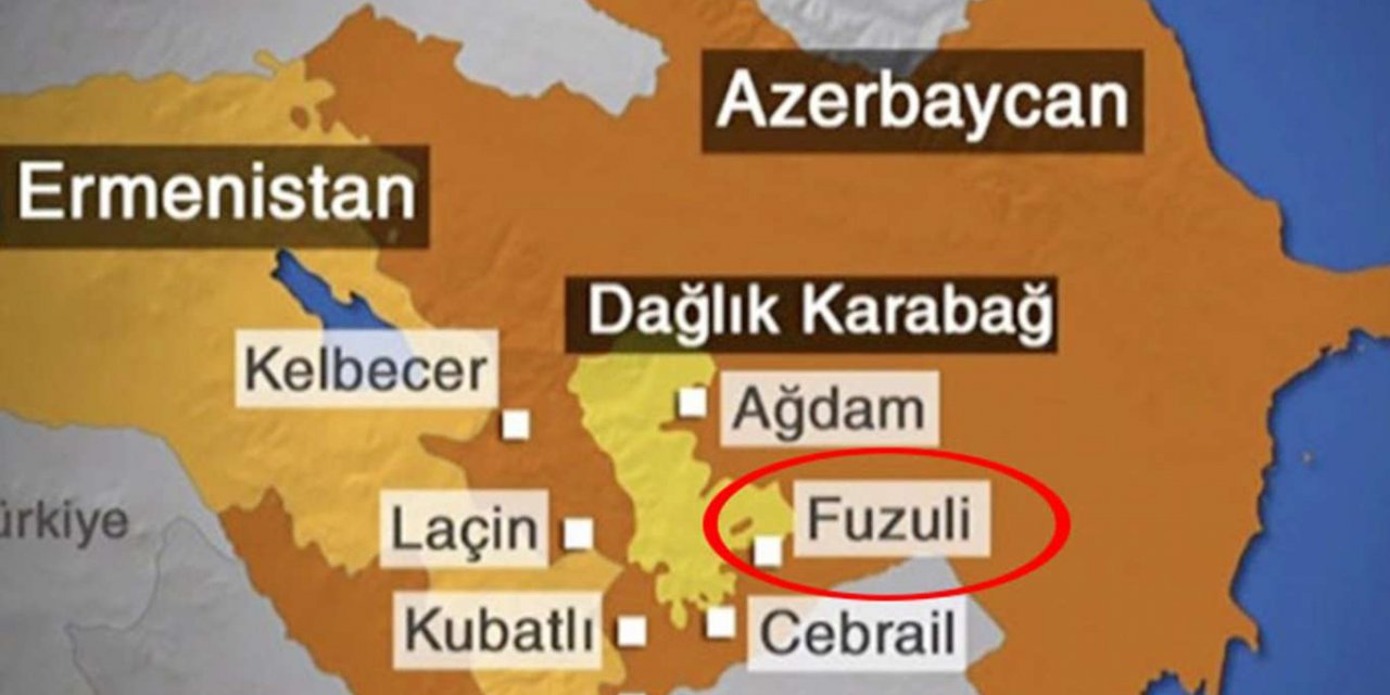 Azerbaycan'ın Fuzuli şehri Ermenistan işgalinden kurtarıldı