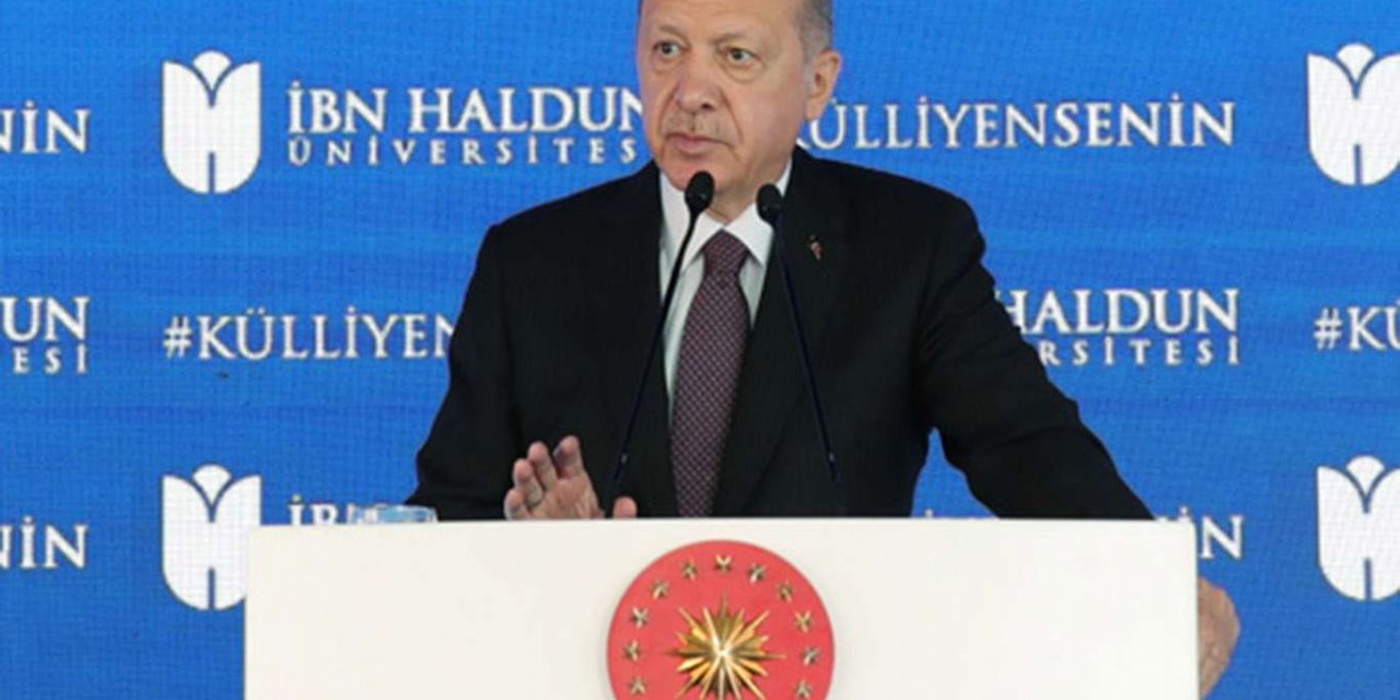 Cumhurbaşkanı Erdoğan İbn Haldun Üniversitesi Külliyesi Açılış Töreni'ne katıldı