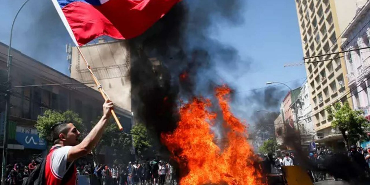 Şili'de protestocular yeniden meydanlara indi