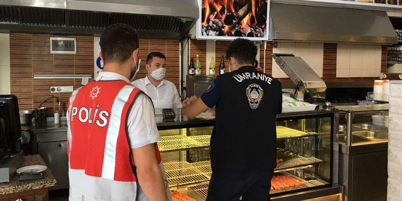 İstanbul'da yapılan Coronavirus denetimlerinde 2 işyeri faaliyetten men edildi