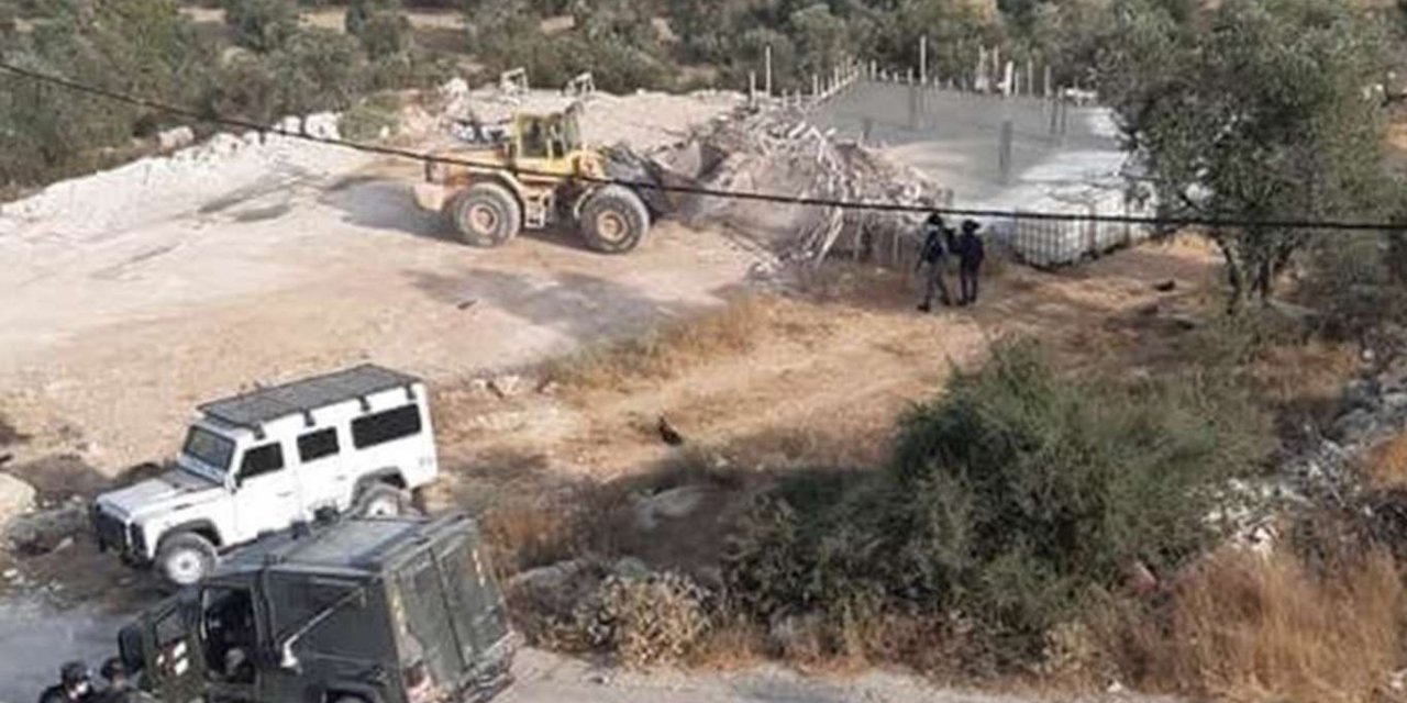 Siyonist işgal rejimi Filistinlilerin inşaat yapmasına engel oluyor