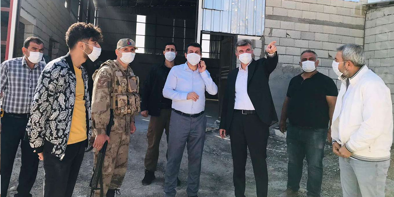 Gercüş Kaymakamı Mevlüt Şekerci’den Kayapınar’a ziyaret
