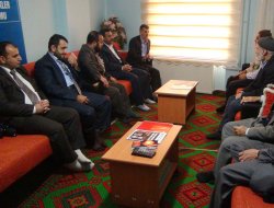 Temsîlkarên Partiyên Îslamî Yên Kurdistanê Cem’iyeta Mustez’efan Ziyaret Kirin