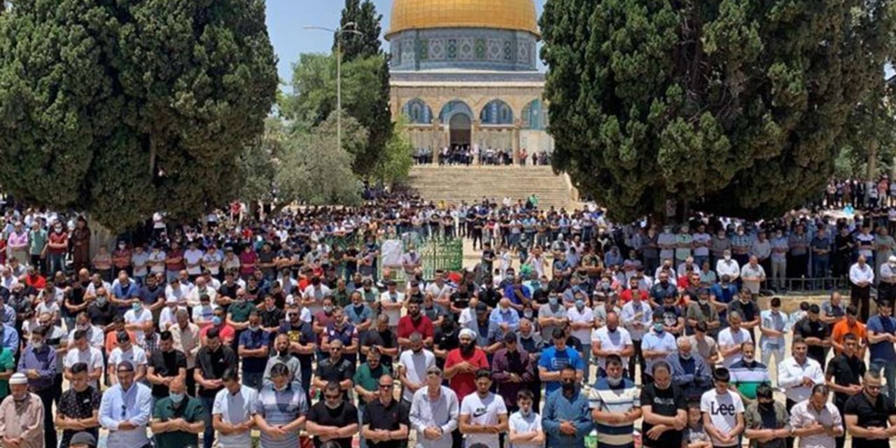 Cuma namazı için Mescid-i Aksa'nın yalnız bırakılmaması çağrısı yapıldı