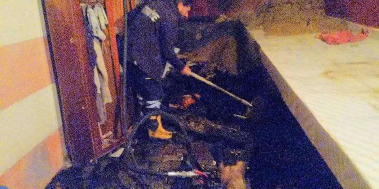 Kovancılar'da çıkan yangın büyümeden söndürüldü