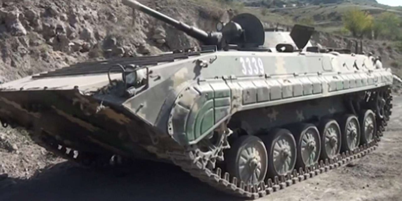Armenian Army leaves military equipment and ammunition while fleeing