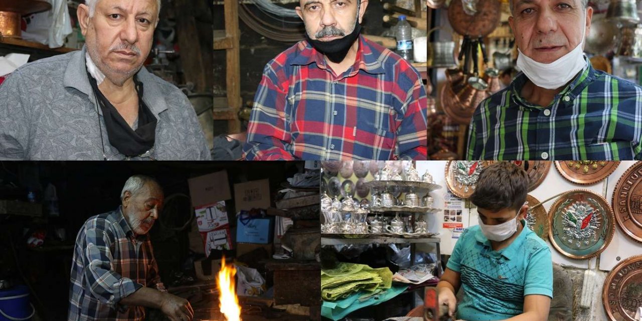 Şanlıurfa'da bakırcılık ve kalaycılık mesleği teknolojiye direniyor