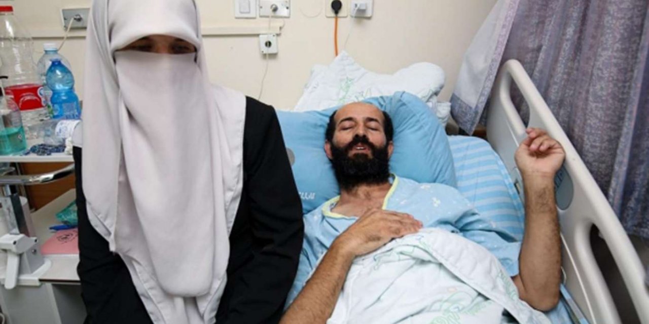 Filistinli esir Mahir El-Ahres açlık grevinin 98'inci gününde şehid olmaya yakın