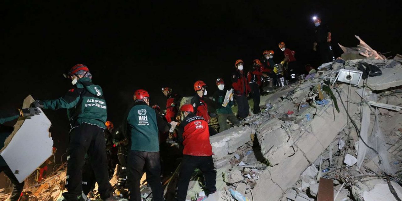 İzmir'de enkaz çalışmalarında sona doğru gelindi