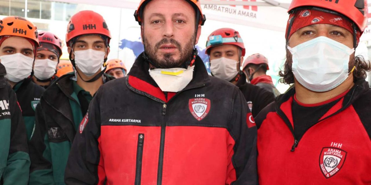 91 saat sonra Ayda bebeği enkazdan çıkaran İbrahim Topal yaşanan o anları anlattı