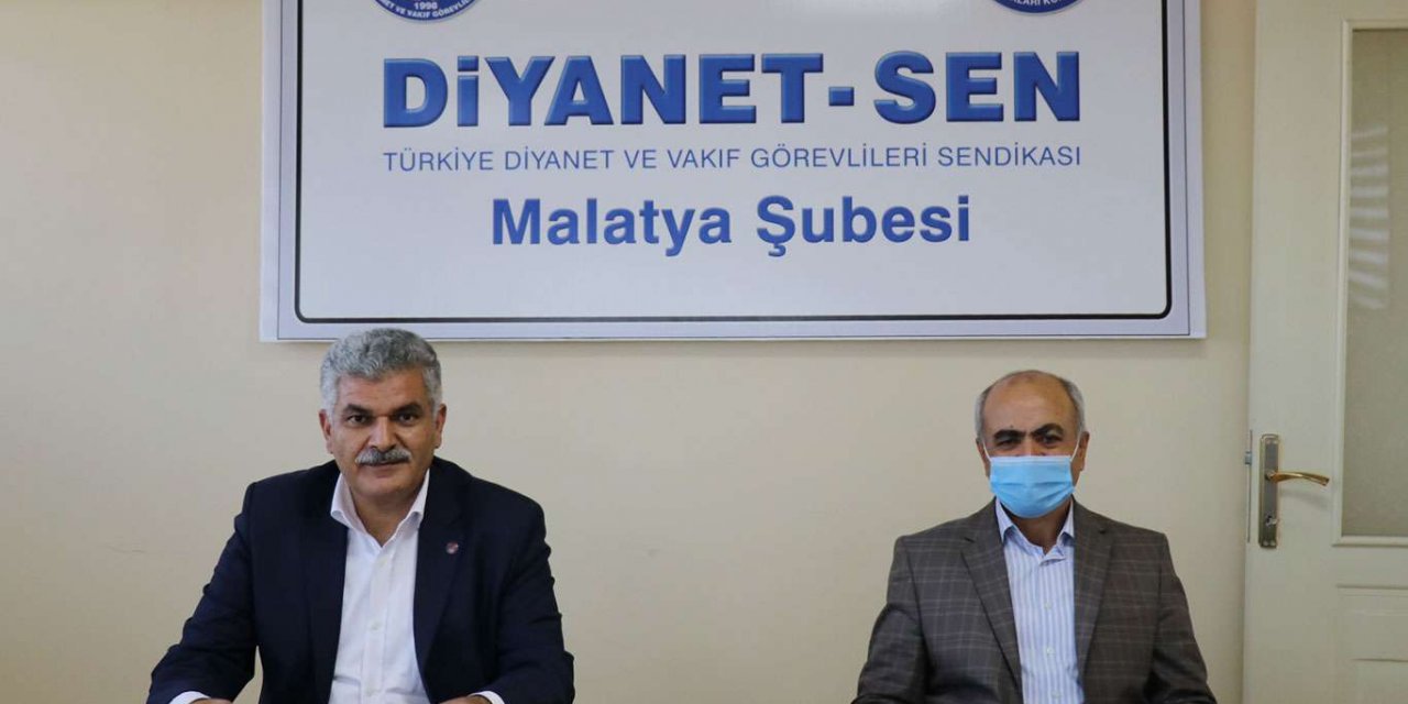 Din görevlilerine yapılan çirkin saldırı Malatya'da kınandı