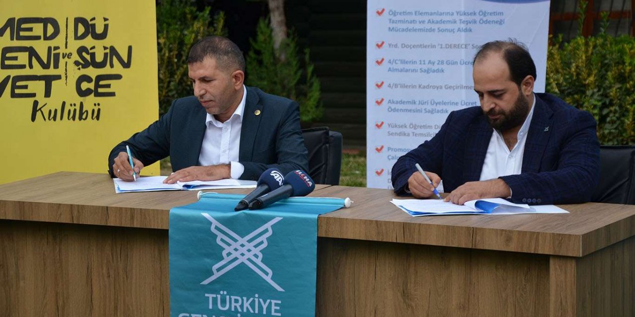 Eğitim Bir-Sen ile TÜGVA arasında protokol imzalandı