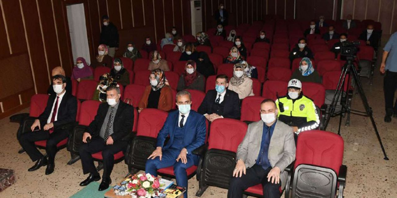 Adıyaman'da "En İyi Narkotik Polis Anne" projesi başladı