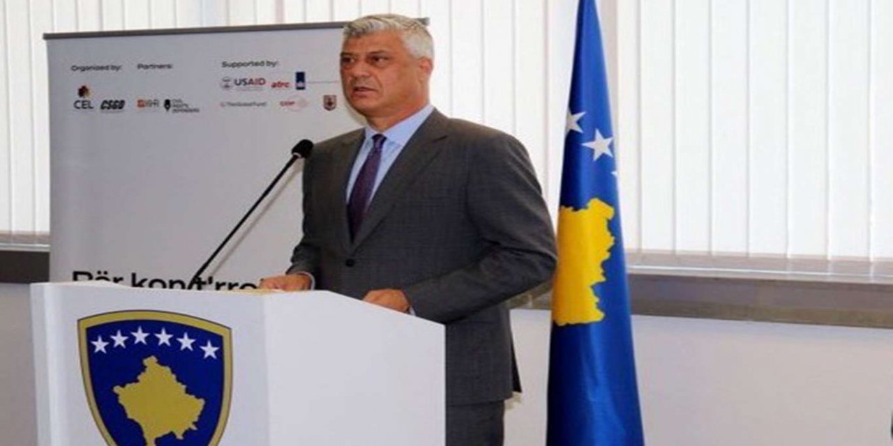 Kosova Cumhurbaşkanı Haşim Thaçi istifa etti