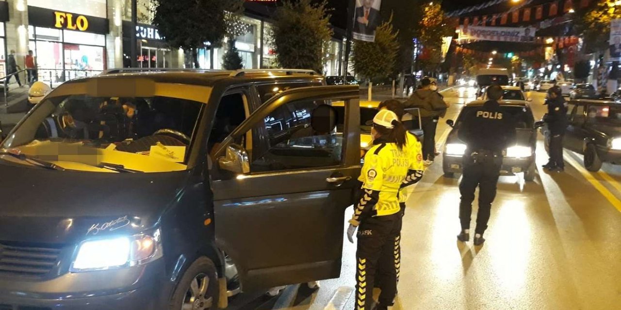 Covid-19 vaka sayısının arttığı Malatya’da denetimler devam ediyor