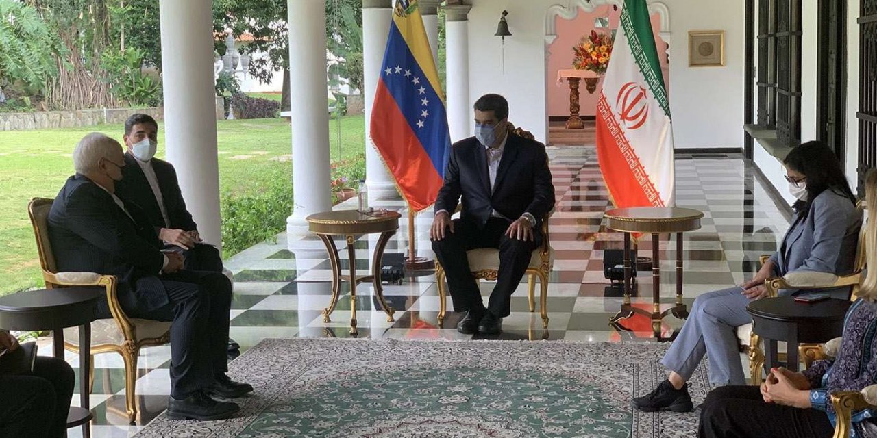 Zarif, İran-Venezuela ortak toplantısına katıldı