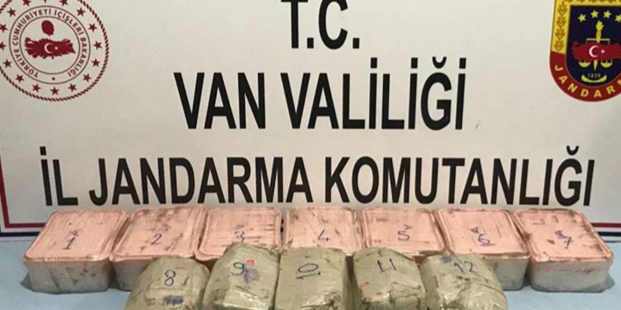 Van'da 15 kilogram uyuşturucu ele geçirildi
