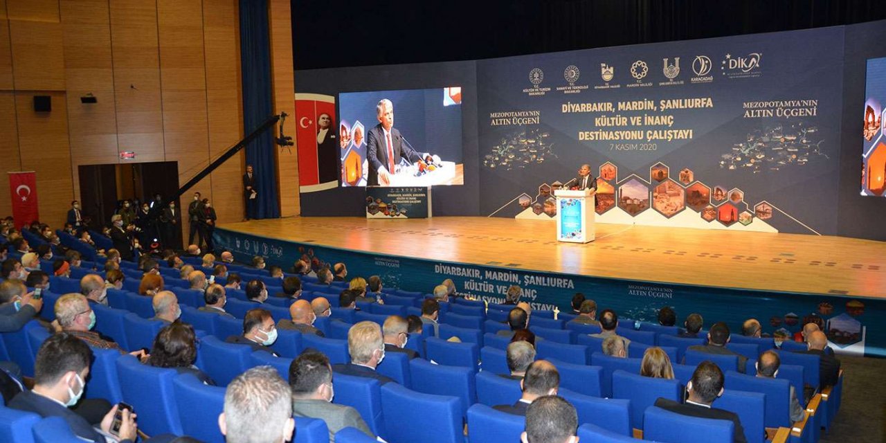 Diyarbakır, Mardin ve Şanlıurfa Kültür ve İnanç Destinasyonu Çalıştayı yapıldı