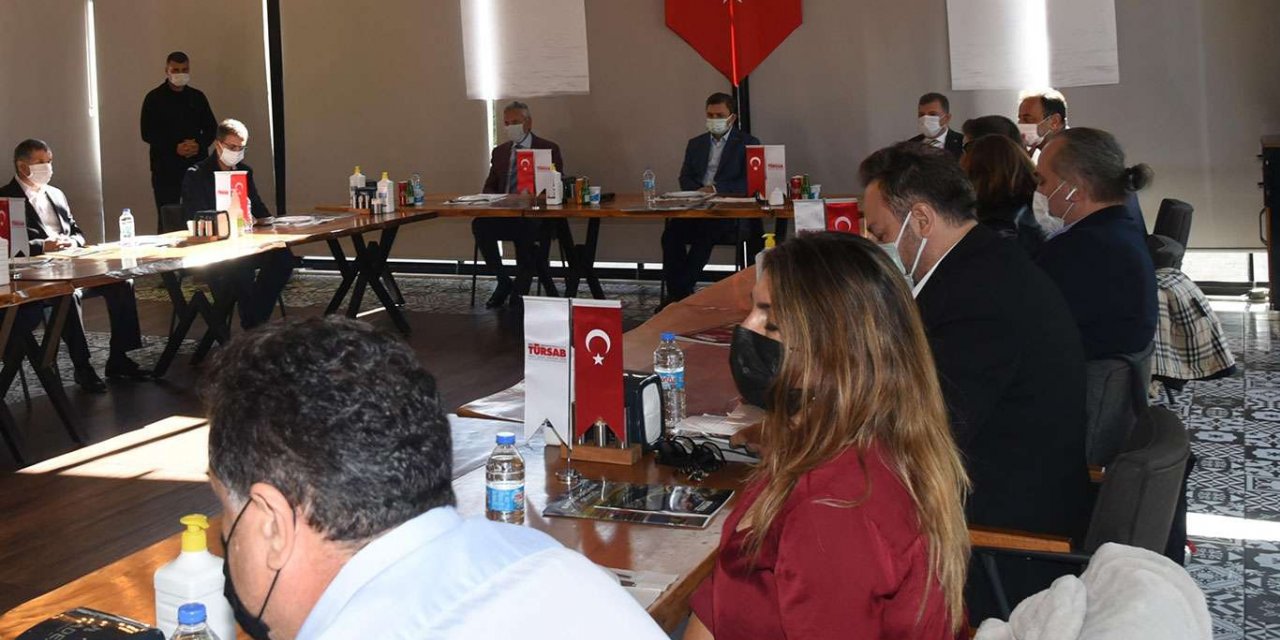 TÜRSAB Yönetim Kurulu Toplantısı Batman'da yapıldı