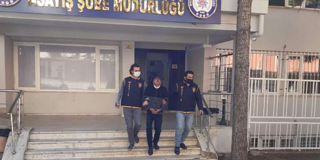 Malatya'da 3 farklı hırsızlık olayından aranan şahıs tutuklandı