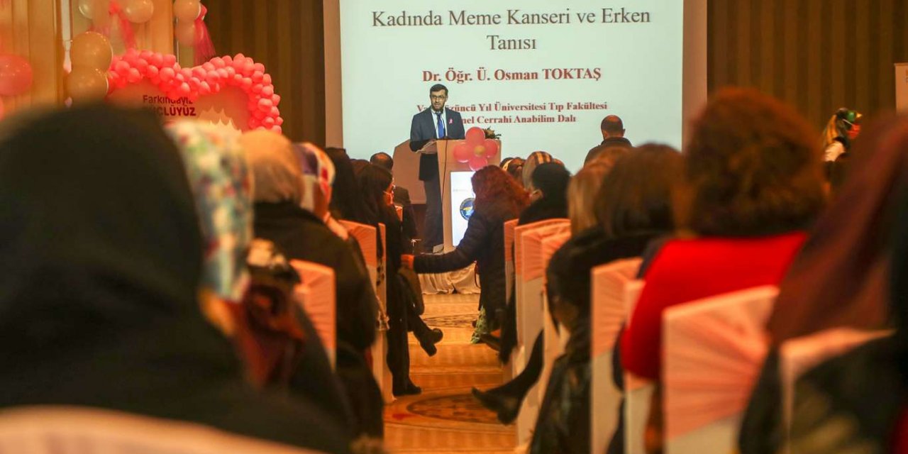 Van'da meme kanseri farkındalık semineri düzenlendi