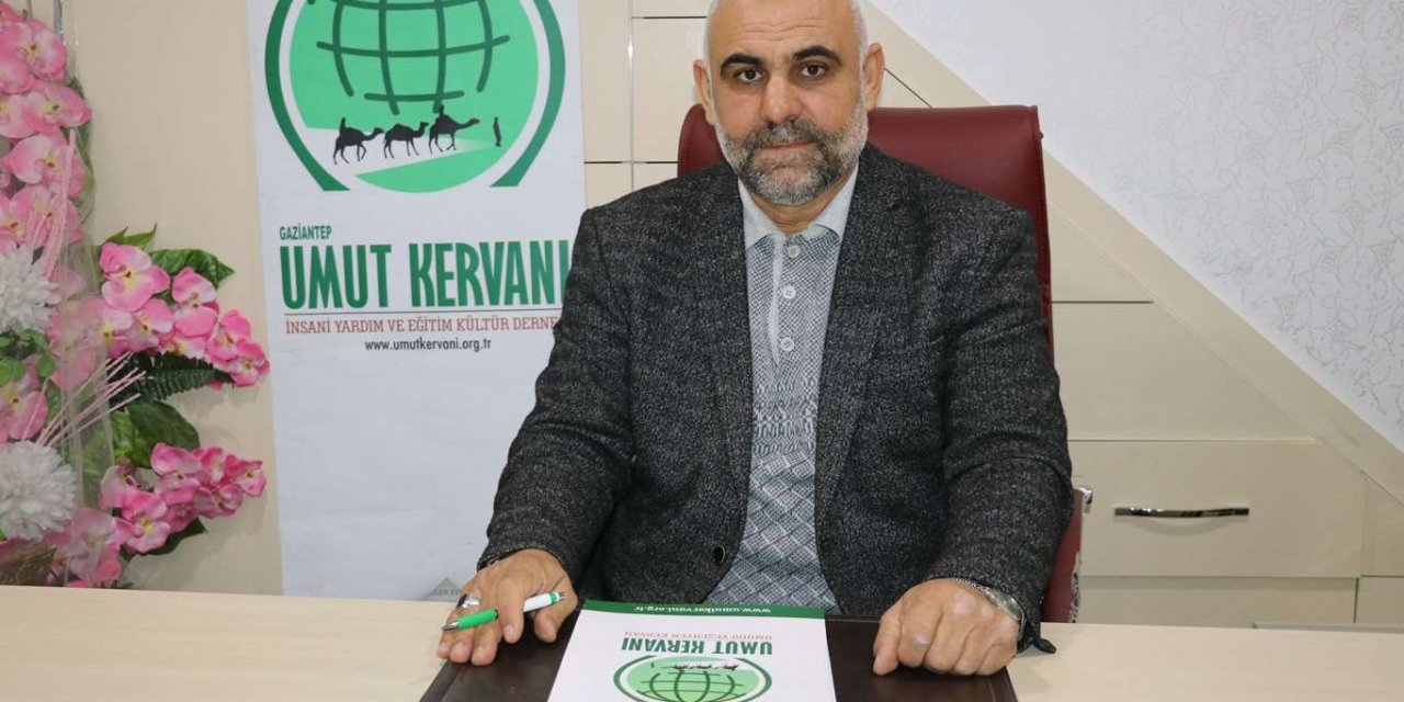 Gaziantep Umut Kervanı hayırseverlere kış yardımı çağrısında bulundu