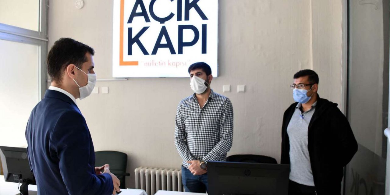 Nusaybin'de "Açık Kapı" birimi açıldı