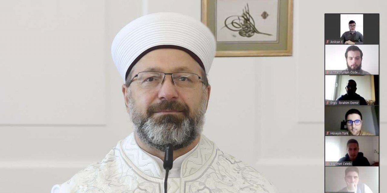 Erbaş: İnancımız ne kadar sağlam olursa çalışmalarımız da o kadar tesirli olur