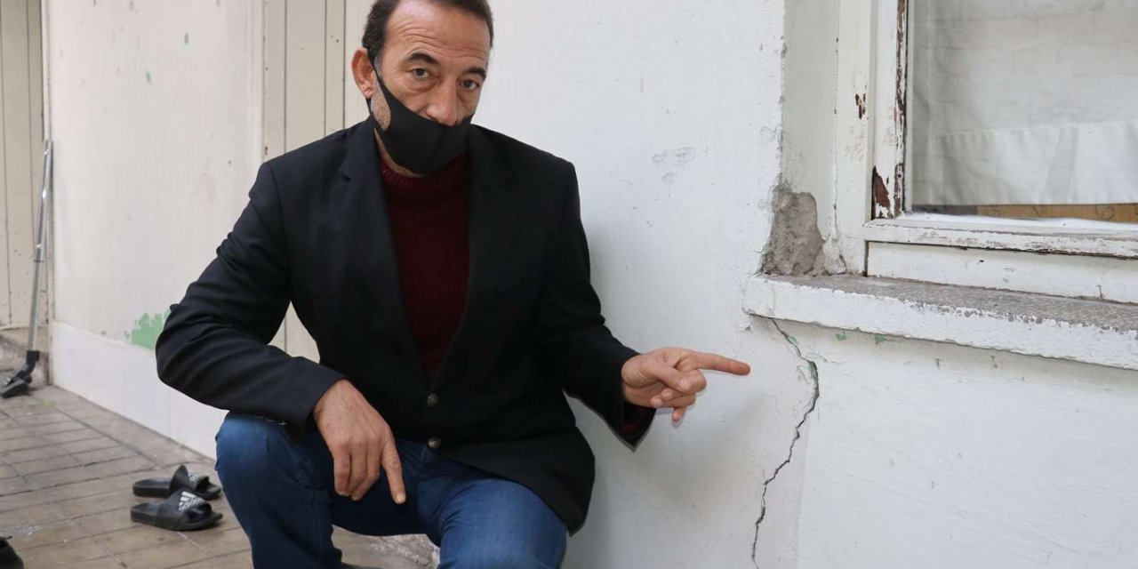 Gaziantep’te riskli ilan edilen mahallelerde yaşayan vatandaşlar tedirgin